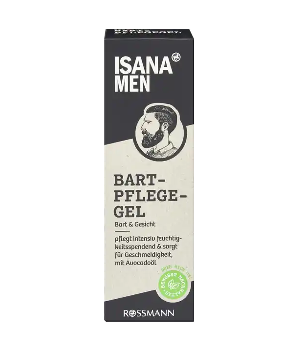 ISANA HOMMES Gel de soin de la barbe 50 ml