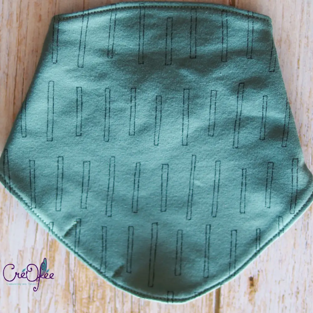 Bavoir bandana bébé en stock – Image 2