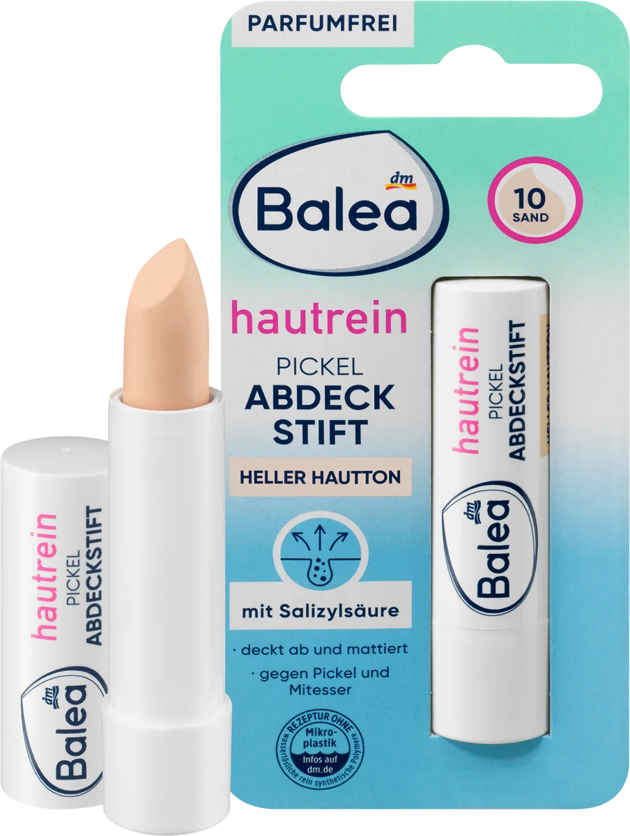 Baléa Correcteur de boutons peau couleur pure 10 tons de peau clairs, 4.5 g