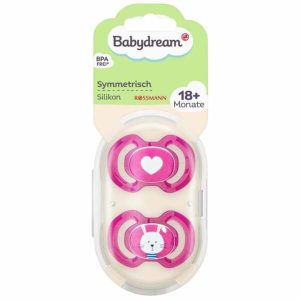 Babydream sucette symétrique silicone 18+mois