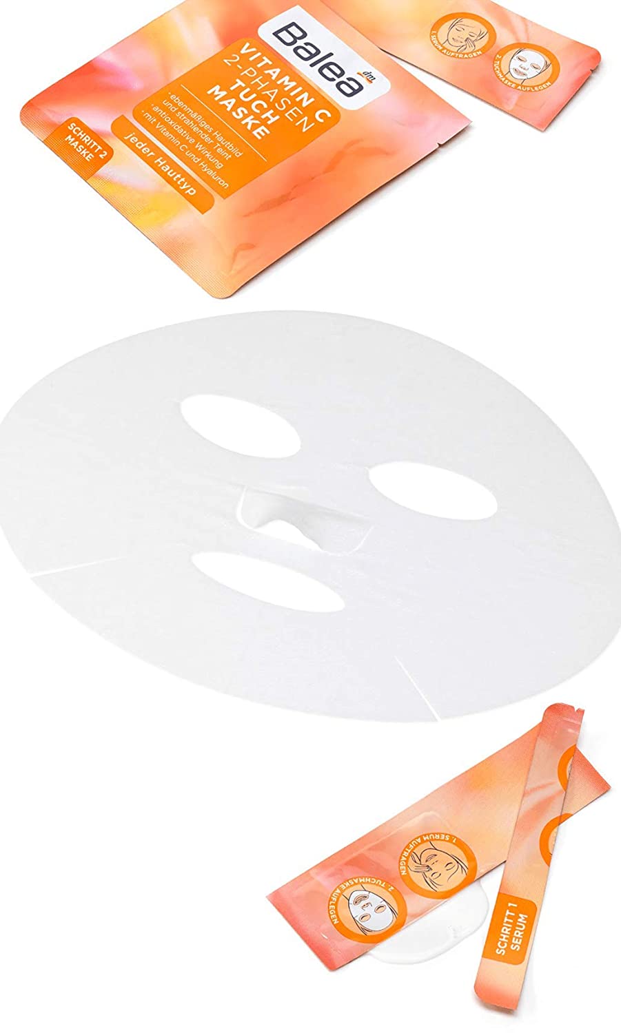 Balea Masque en tissu Vitamine C – Image 3