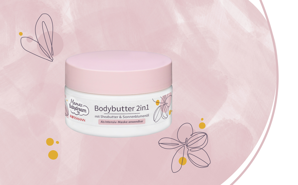 Mamas Babydream Beurre corporel 2en1 200 ml – Image 3
