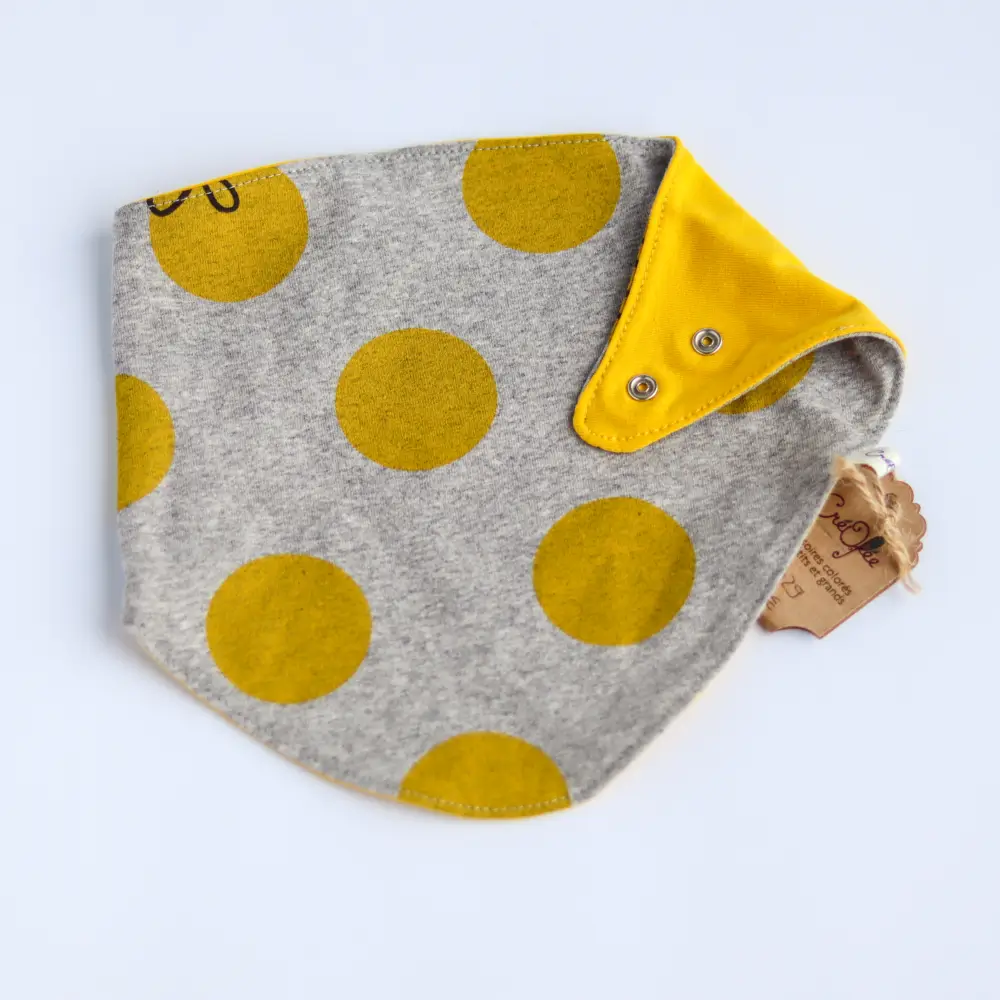 Bavoir bandana bébé en stock – Image 4