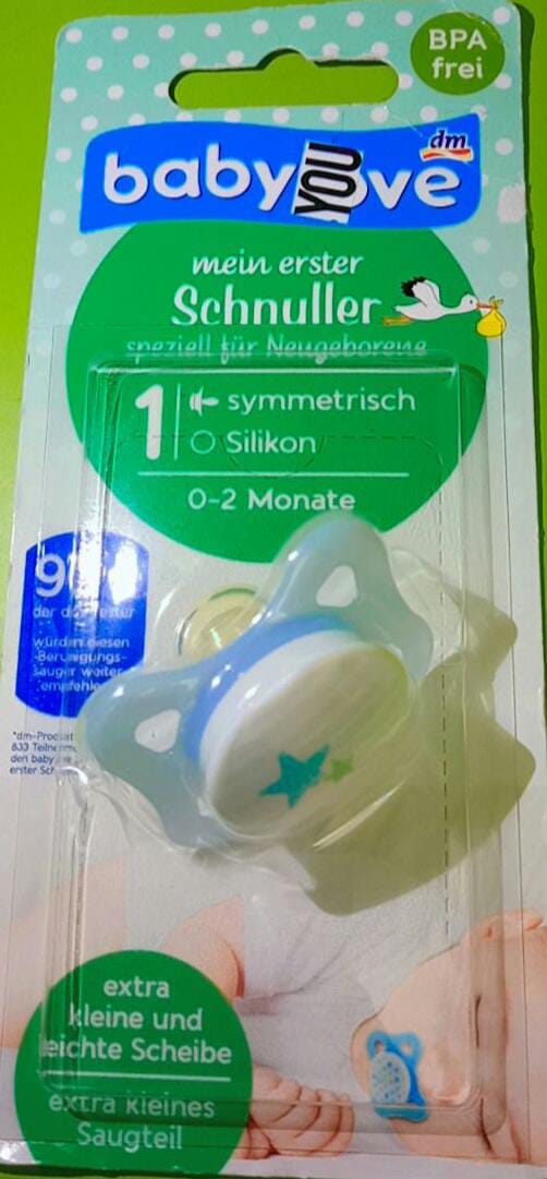 Babydream Sucette symétrique 0-2 mois