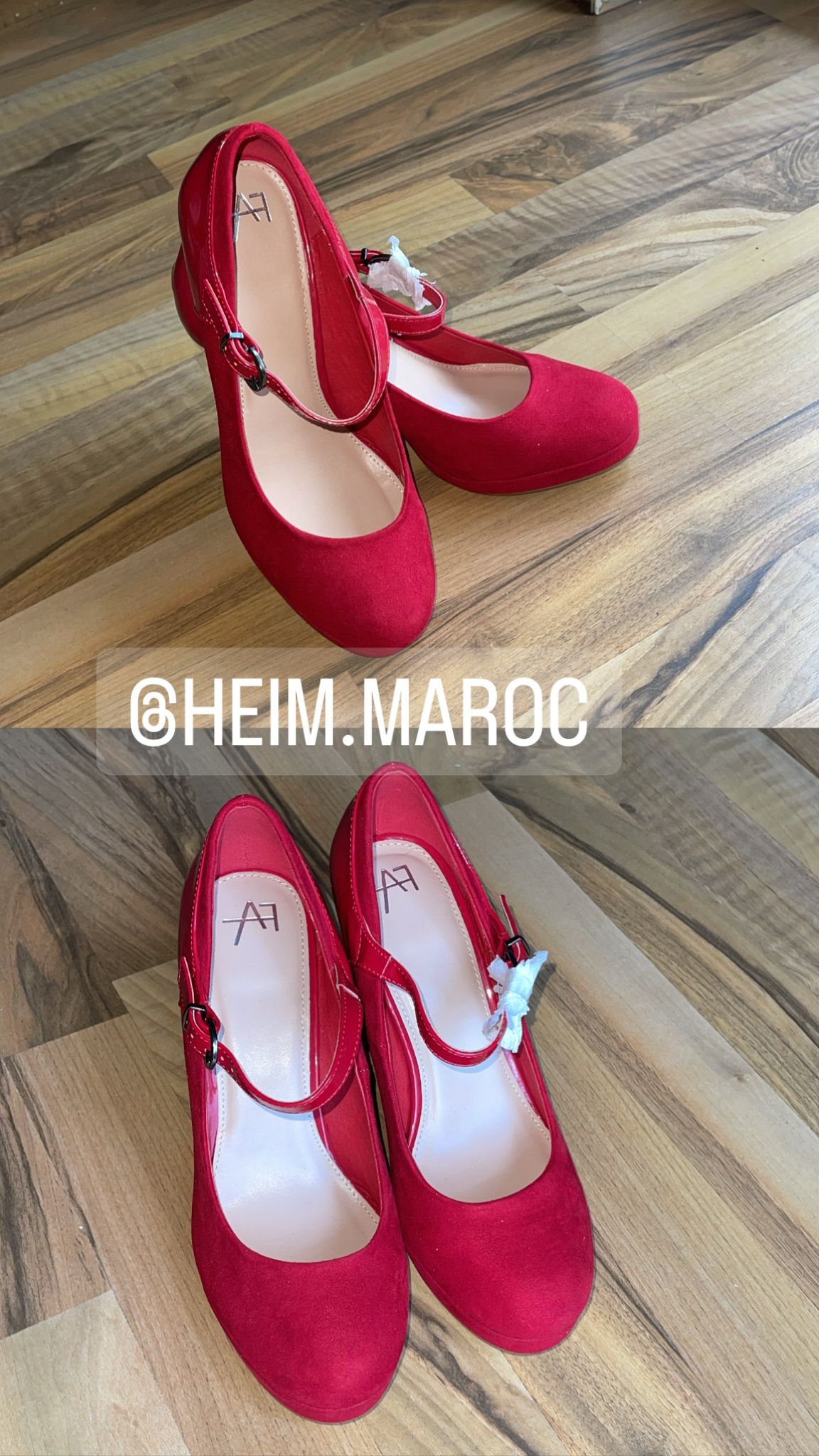 FA Chaussure Rouge pointure 38