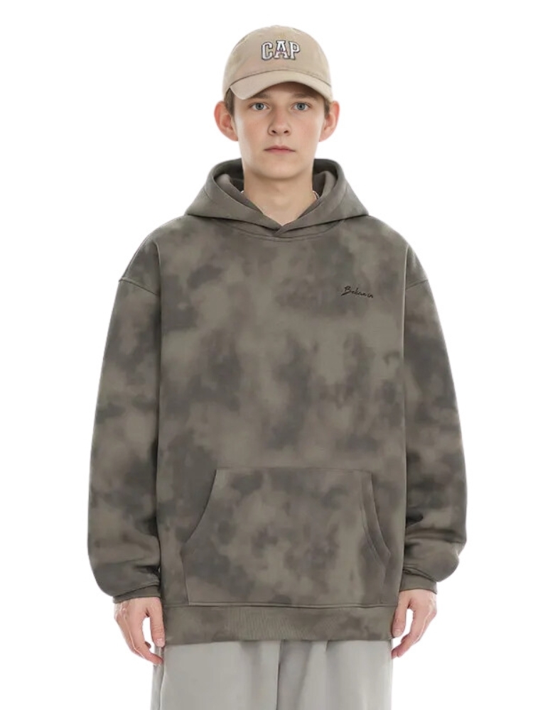 Sweat ado garçon à capuche style urbain