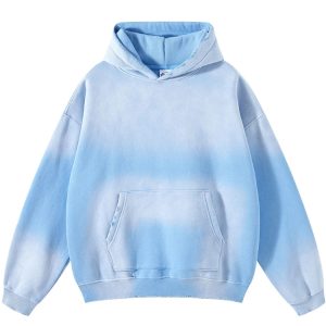 Sweat ado garçon moderne effet décoloré