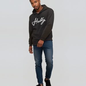 Sweat couple noir élégant et raffiné