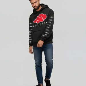 Sweat Naruto noir chaud et tendance