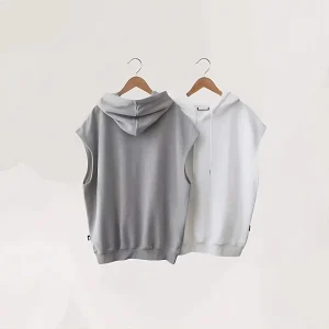 Sweat à capuche sans manche toutes saisons