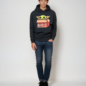 Sweat Star Wars à capuche imprimé Grogu