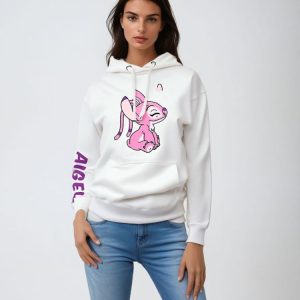 Sweat Stitch blanc confortable et ajusté