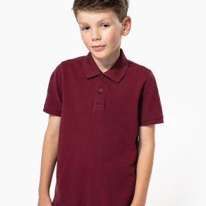 Polo manches courtes bio 180 enfant