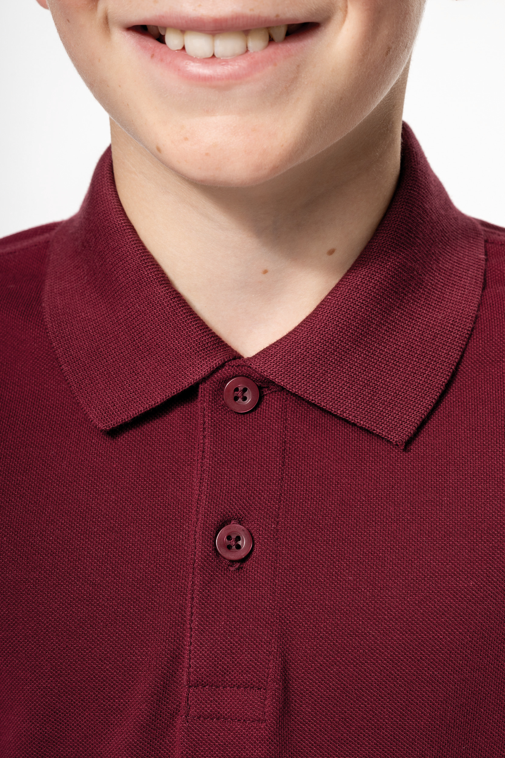 Polo manches courtes bio 180 enfant – Image 5