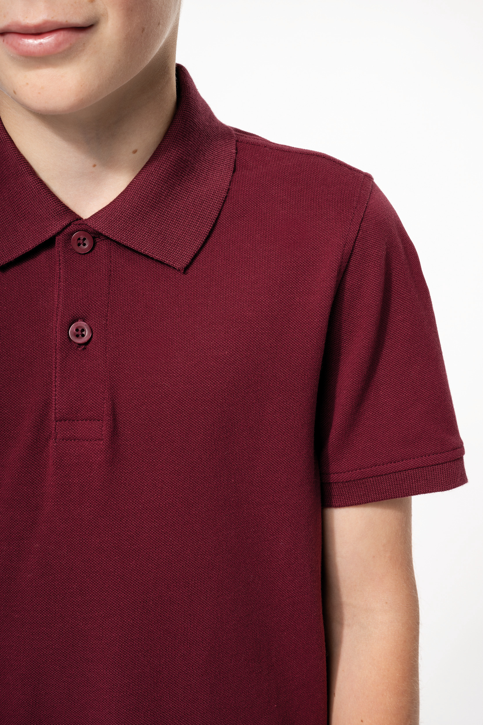 Polo manches courtes bio 180 enfant – Image 7