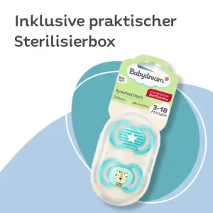 Babydream sucette silicone 3-18 mois