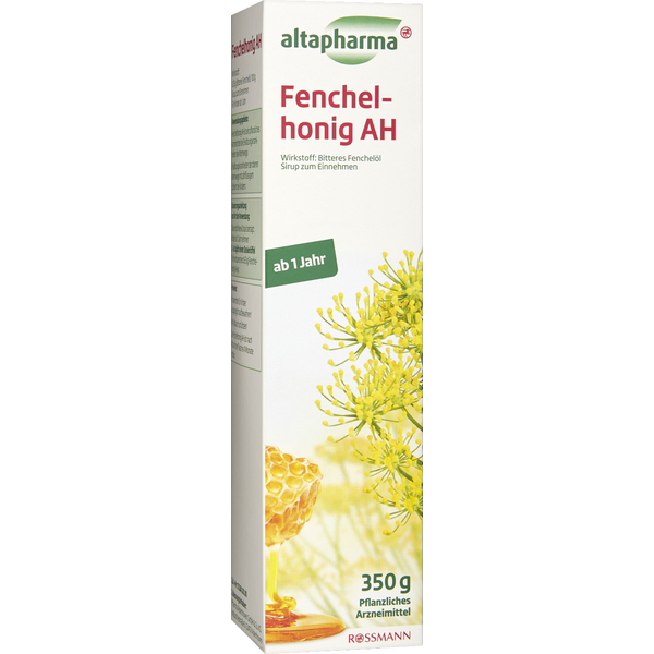 altapharma miel de fenouil au Hypnotique et antitussif pour enfants et Adulte