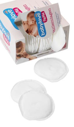 Les coussinets d’allaitement sont blancs 60 pièce – Image 3