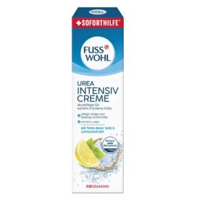 FUSSWOHL Crème intensive à l’urée et au sel marin Aide immédiate