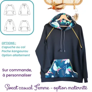 Sweat casual femme – anciennes collections