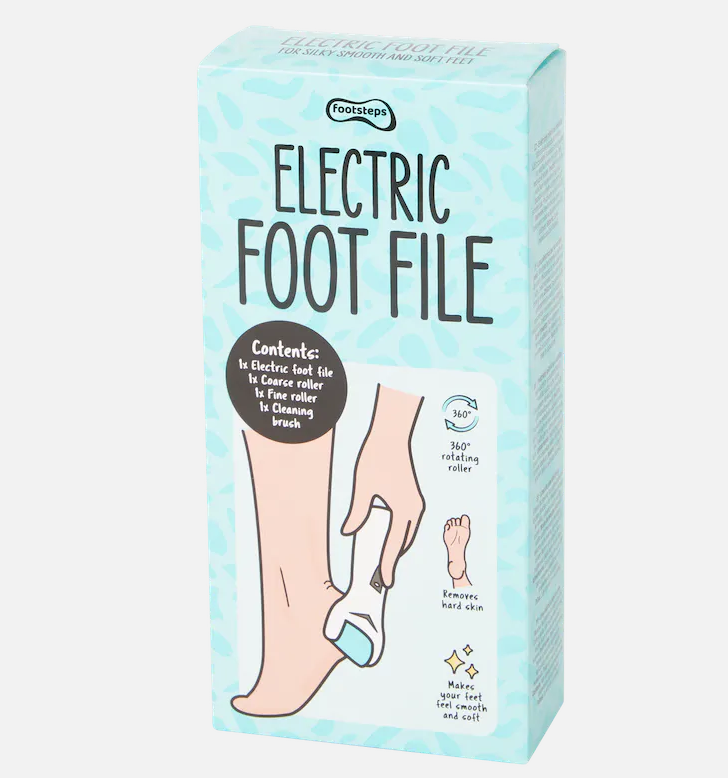 Footsteps Appareil lime électrique enlève les callosités