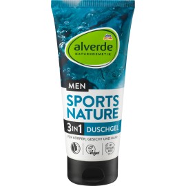 Alverde Gel douche 3 en 1 Men Sports Nature 200 ml