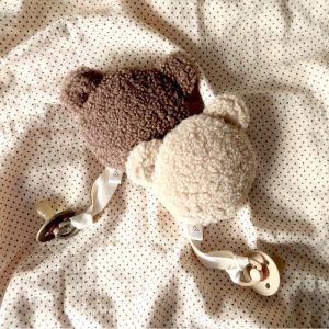 Attache tétine ourson | Sherpa