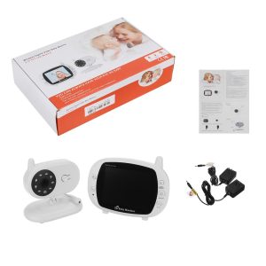Vidicon Moniteur bébé  et récepteur caméra de sécurité avec écran LCD HD 3.5″