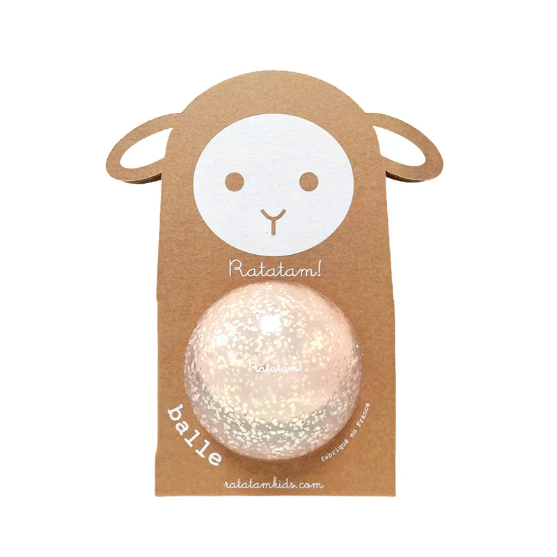 Balle bulle rose | Mouton – Ratatam