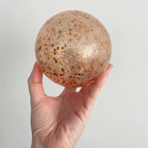 Balle paillettes cuivrées bulle | Mouton – Ratatam