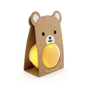 Balle rebondissante | Coeur jaune – Ratatam