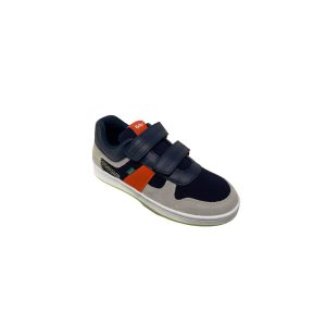 Basket KICKERS Bisckoto marine Gris