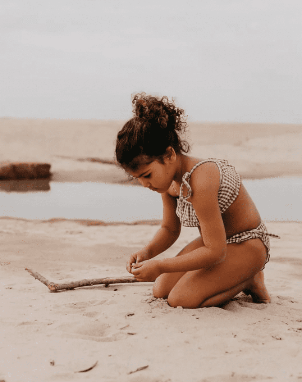 Bikini fille vichy | Vintage squares – Mrs Ertha