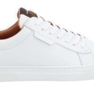 SCHMOOVE – SPARKLE SNEAKER M NAPPA/SUEDE • BLANC/CAFE