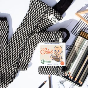 Collants à bretelles Atelier Collection sans pieds | Damier Black/White – Silly Silas