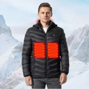 Doudoune Chauffante Électrique Homme
