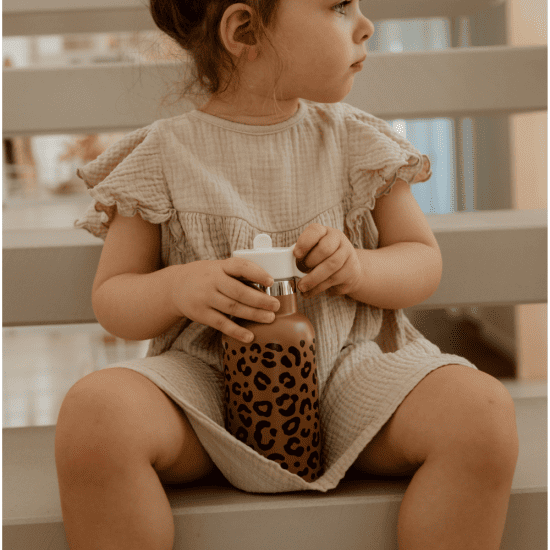 Gourde enfant isotherme | Leopard – Atelier Wagram – Image 3