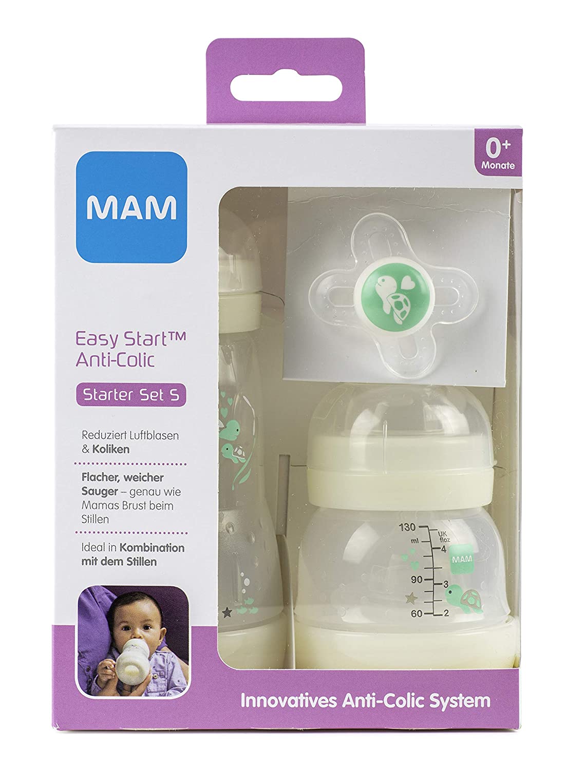 MAM Easy Start Anti-Colic Starter Set S 0+mois