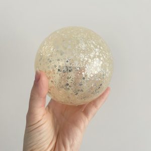 Balle bulle argent | Mouton – Ratatam