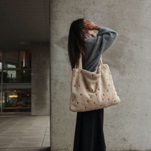 Sac Mom-bag Teddy Hearts | Ecru – Studio Noos