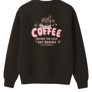 Sweat oversize adulte hiver | Cacao