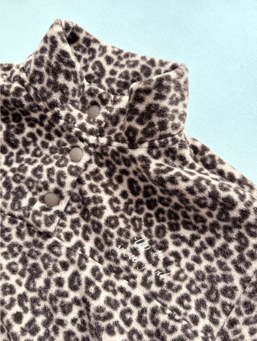 Sweat polaire enfant | Léopard – Image 4
